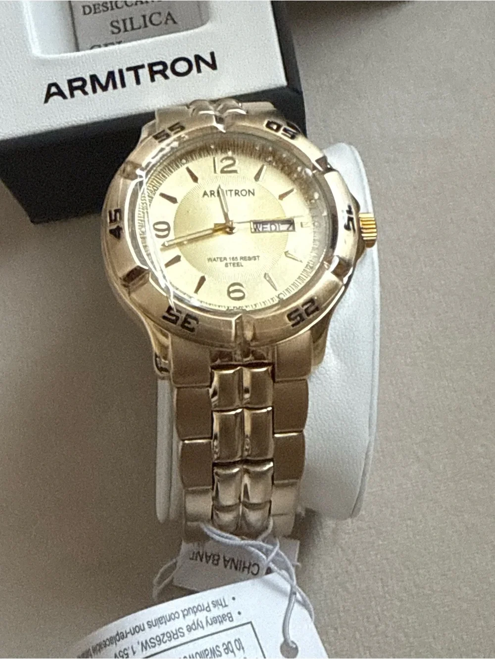 Armitron Men's Gold-Tone Stainless Steel Watch - Gold